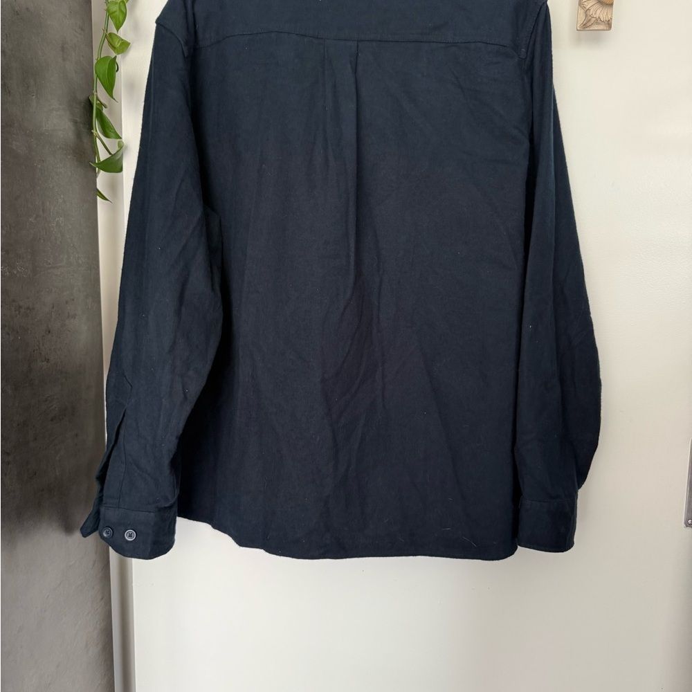 Eddie Bauer Men's Dark Blue Shirt Jacket - Picture 3 of 7